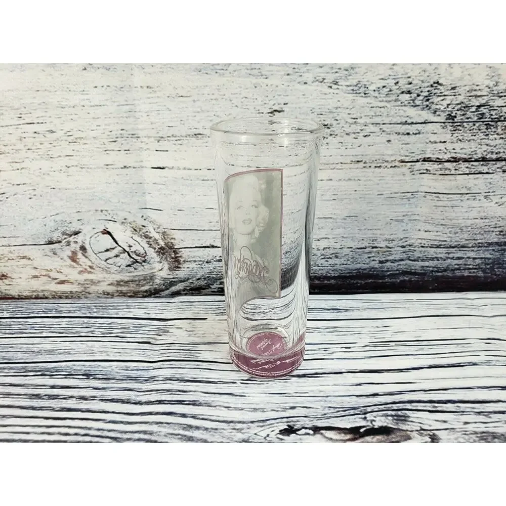 Marilyn Monroe Shot/Drinking Glass By Bernard of Hollywood Pink Bottom